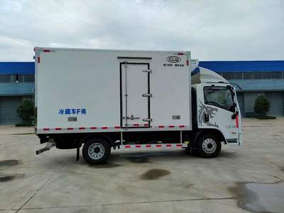 陜汽德龍150馬力4.2米冷藏車 藍(lán)牌輕卡中的高效冷鏈運(yùn)輸能手